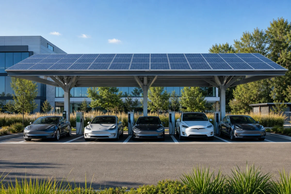 ombriere photovoltaique