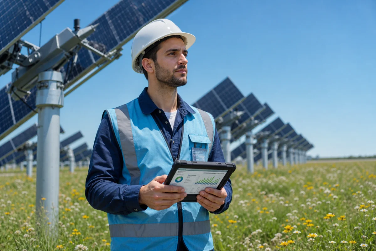 centrale photovoltaique au sol