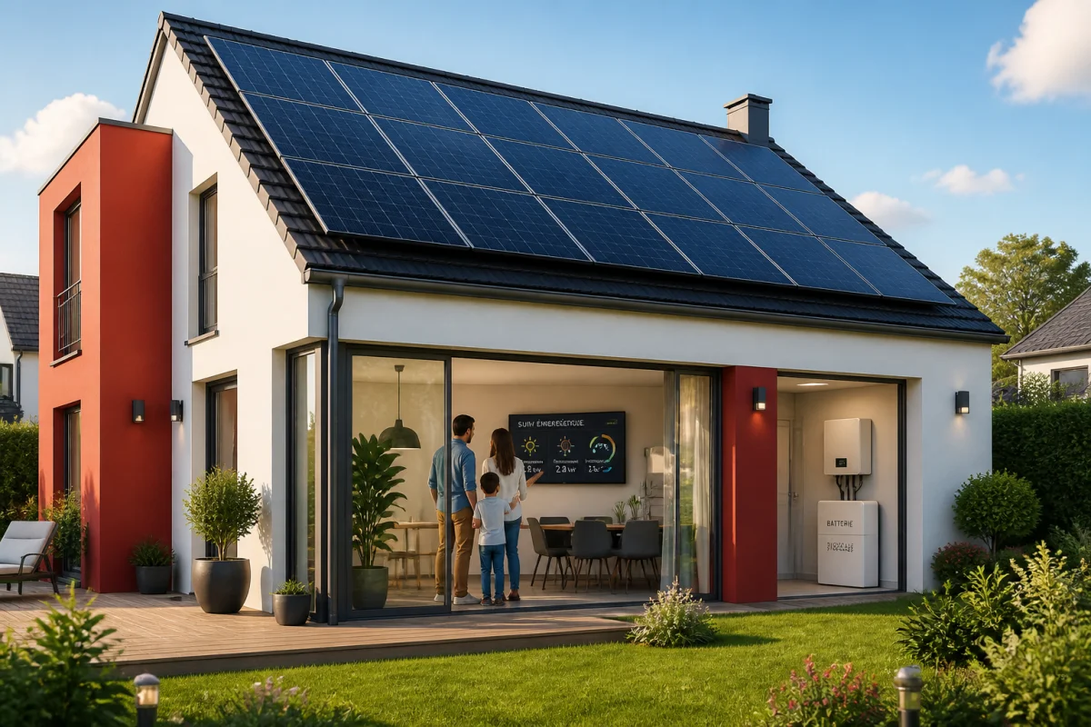 Autoconsommation solaire maison pour produire et consommer mieux
