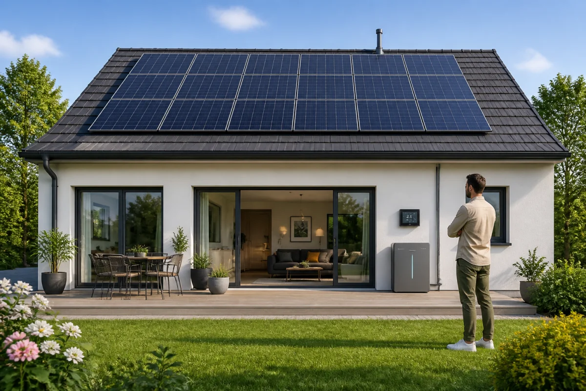 Autoconsommation solaire à domicile